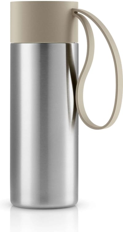Eva Solo - Drinkbeker To Go Thermos 350 ml Pearl Beige - Roestvast Staal - Beige