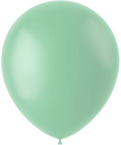 Ballonnen Powder Pistache Mat 33cm - 10 stuks