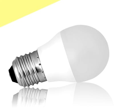 Kwazar Luminaire LED-lamp SMD MILK E27 G45 8W 680lm warmwit