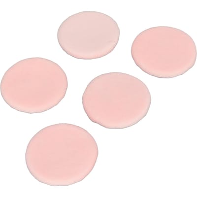 5 stuks poederdons zachte textuur wasbaar goede poederopname drie kleuren beschikbaar gezichtsmake-up