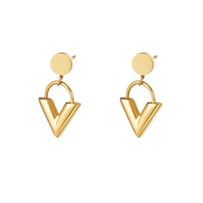 Venus - Oorbellen - Goud