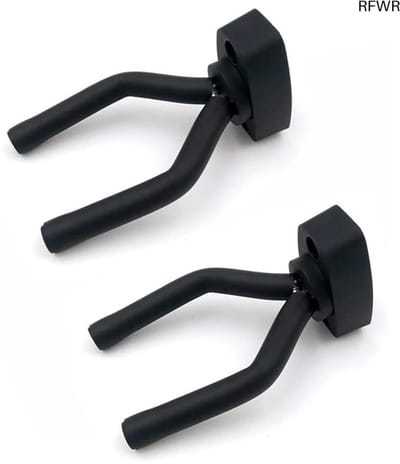 RFWR® Verstelbare Gitaar Muur Hanger - 2-Pack Gitaar Houder voor Diverse Snaarinstrumenten