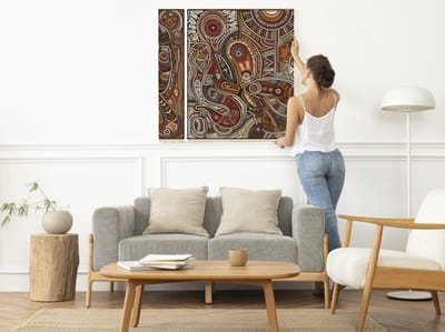 Kunstprint | Wanddecoratie | Dibond | 40 × 40 cm