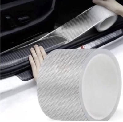 Medj-auto autodeur bumper kofferbak beschermer bescherming folie rol 3 CM bij 3 M koolstofvezel