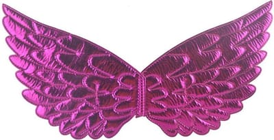 Prinsessen vleugels roze bij prinsessenjurk eenhoorn jurk verkleedkleding verkleedjurk