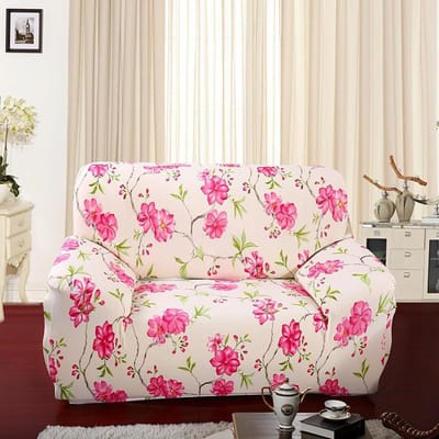Bankhoes All-Inclusive Antislip Stretch Bankhoes Echt Leer Vintage Bankhoes Volledig Bedekkend Stof Ambacht Combinatie Bankkussen 90-140cm
