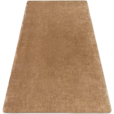 Kleden Rugsx Tapit LAPIN Shaggy ivoor / bruinkleuring antyslip, 180x270 cm