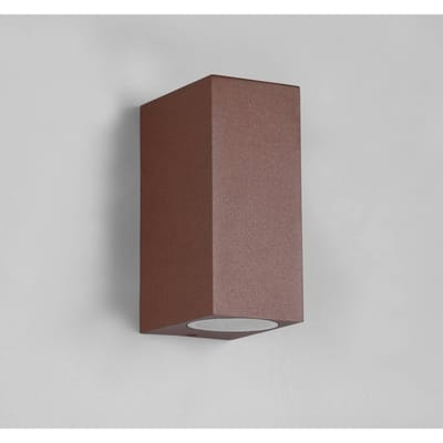 TRIO ROYA - Wandlamp - Roestkleur - excl. 2x GU10 4,9 W - Verlichting omhoog en omlaag - Buitenverlichting - IP44