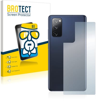 Screenprotector voor Samsung Galaxy S20 FE 5G (Achterkant) Beschermglas transparant