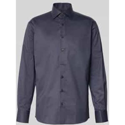 Modern fit zakelijk overhemd met kentkraag