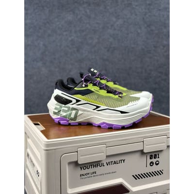 FUGA EX330 Ademende Buitensneakers, Schokabsorberende Wandelschoenen voor Mannen Vrouwen 43 groen