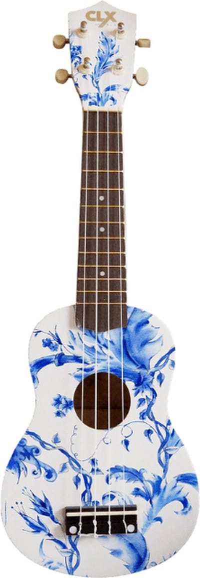 CLX 21 Sopraan Ukulele Delfts Blauw