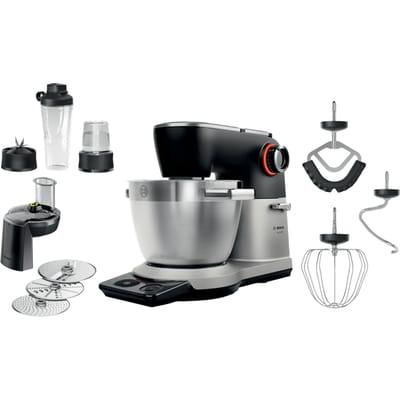 Bosch MUMS8ZS22 kokende keukenmachine 1800 W 6 l Zwart, Zilver