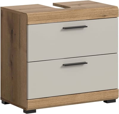 Scout wastafelmeubel kasjmier mat MDF TZ Evoke Oak NB - 34x60x56cm