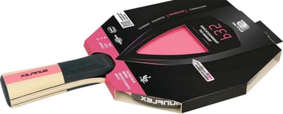 Tafeltennisracket - Pingpongracket - Competitie Spelen - ITTF Goedgekeurd - 1.8mm Schuim - Zwart Roze