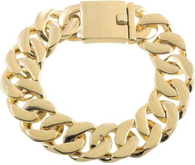 Behave - Goudkleurige armband met glans - Bold fashionstijl