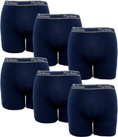 After Eden My Basic Mens boxer 6-pack Heren onderbroek - Navy - Maat S