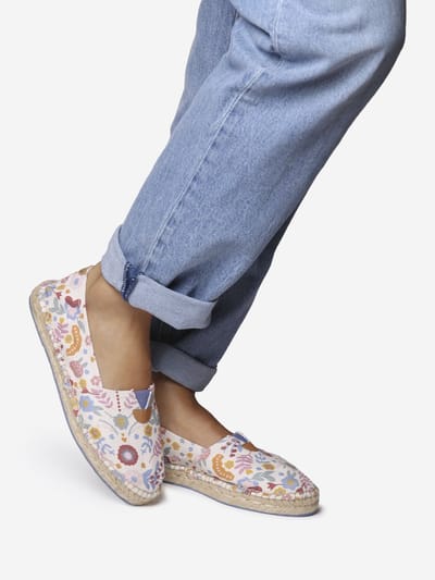 Klassieke unisex espadrille met print | BLANES-TJ