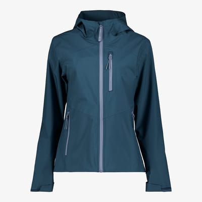 Kjelvik waterdichte dames jas blauw - Maat M