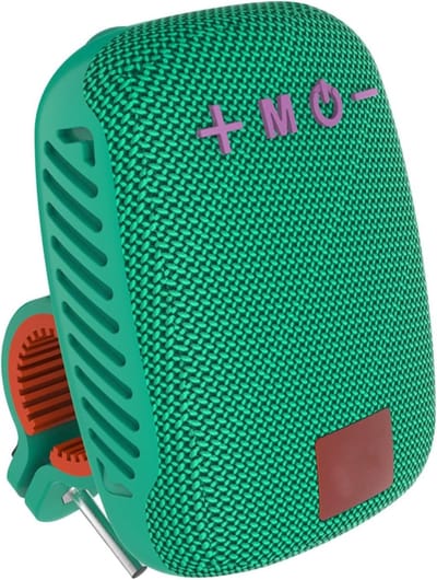 Draadloze Bluetooth Fietsluidspreker met FM Radio, Handsfree Bellen, Kaartinvoer en IPX5 Waterdicht voor Buitenactiviteiten en Fietstochten