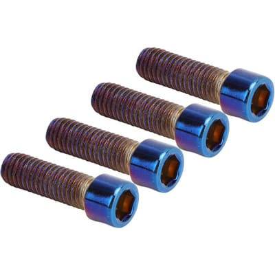 4-pack M8 X 32mm Motorfiets Stuur Bout Hoge Hardheid Roestvrij Staal Geanodiseerd Vervanging voor Aprilia SR GT200