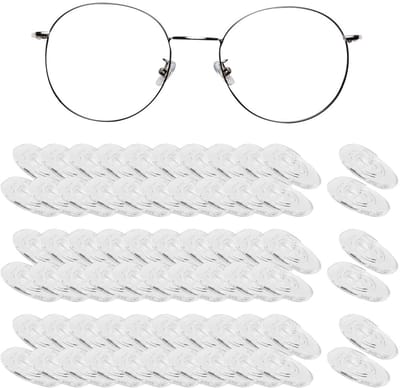 Dailygoods- Neuspads Siliconen - 30 Paar - Antislip - Zelfklevend - Bril Pads - Verwisselbaar Ontwerp - Comfortabel Gebruik - Brillenpads