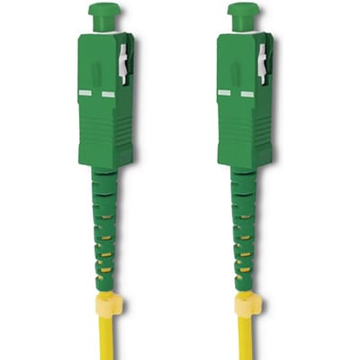 Qoltec Glasvezel Patchcord SC/APC-SC/APC |   Singlemode |   9/125 |   G652D |   Simplex |   0,5m