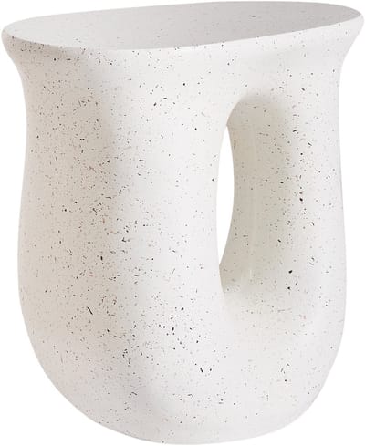 IDRO - Bijzettafel - Gebroken wit - Lichtbeton