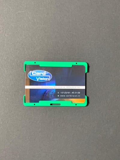 Kaarthouder - Type Safebadge / Groen