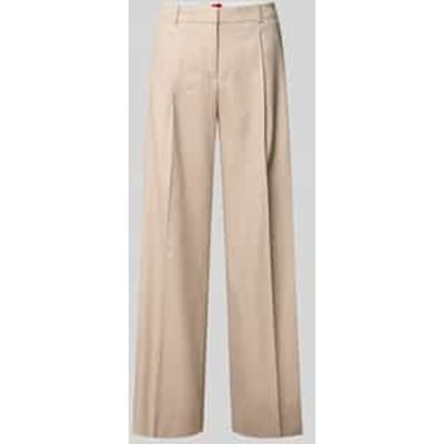 Wijde broek van viscosemix model 'HALATI'