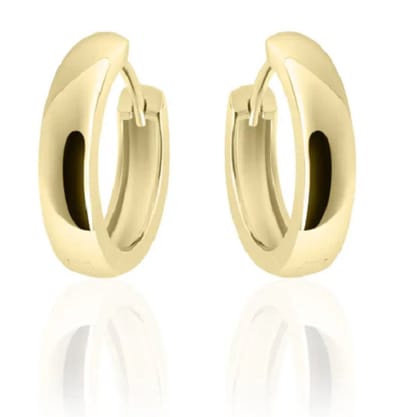14 Karaat Gouden Klapoorringen | 585 | Klassiek Ontwerp | Glanzend & Duurzaam | 18 mm. | Jonline