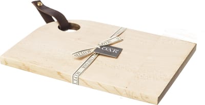 Laatste kans!!! Serveerplank Blanco Small met leren handvat - 30x20- Scottish Made
