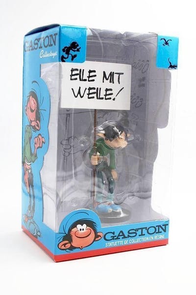 Plastoy - Collectoys, Guust Flater verzamelfiguur +/-25 cm met Duitse tekst.