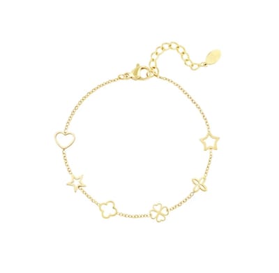 Klavertje Armband – Geluk & Elegantie | Twinolo