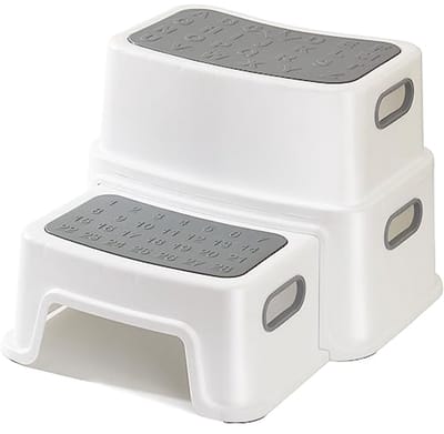 Stevige Tweestapskruk voor Kinderen - Antislip en Veilig voor De Toilettraining