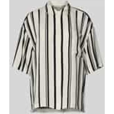 Oversized overhemdblouse met knoopsluiting