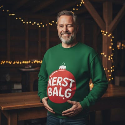 Kerstbalg | Kersttrui - M
