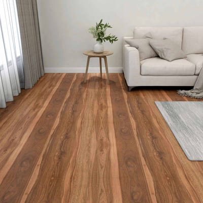 vidaXL - Vloerplanken - Donker - hout - 5,11 - m² - 55 - st - PVC