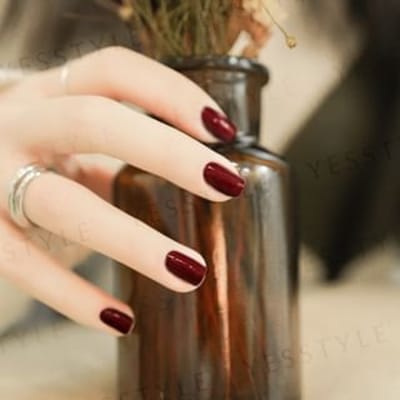 ALLOYA - 3-In-1 Peelable Gel Nail Polish V134 Amber Red 10ml