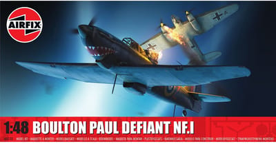Airfix Modelbouwpakket Vliegtuigen - 05132 Boulton Paul Defiant NF.I WWII - Brits Propellervliegtuig Plastic - 1:48 - Modelbouw