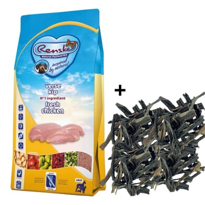 Renske Super Premium Hondenvoer Kip Graanvrij Hypoallergeen met Pens Snack