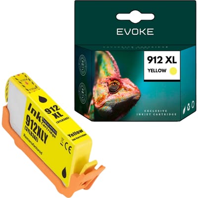 Inkt voor HP Printer 912 XL Geel (Geel) |     13 ml |     825 pagina's |     3Yl83Ae