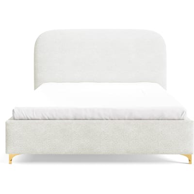 Bedframe Lisar bouclé met opbergruimte 160 x 200 cm | NADUVI Collection