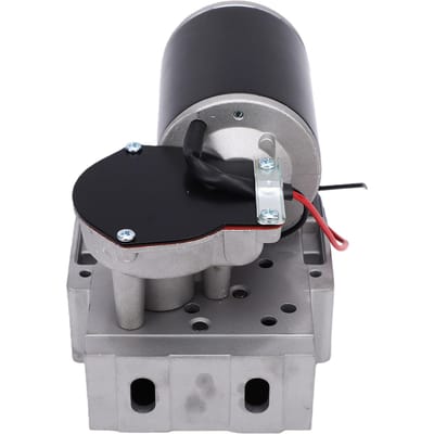 Moteur d'alimentation de fil à 4 galets 15 kg Alimentateur de fil pour soudeuse MIG MAG Vitesse 2 18 m/min Montage côté gauche Roues 30x22x10mm pour 0,8