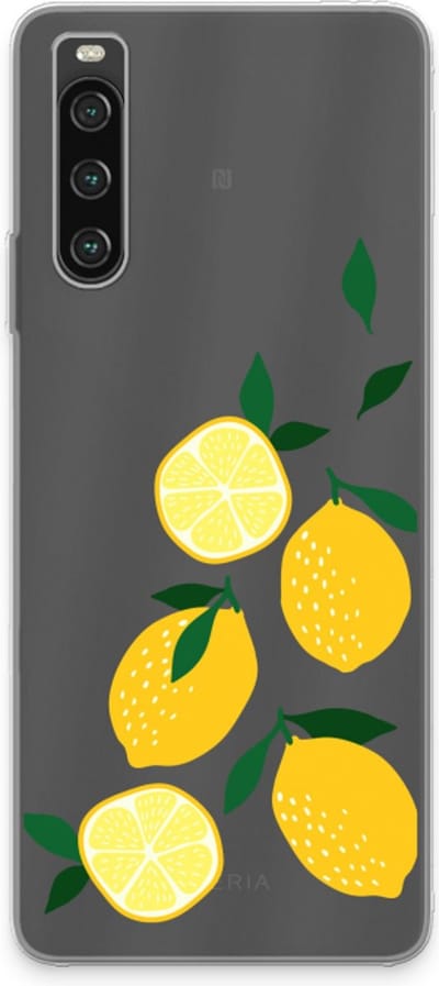 Case Company® - Hoesje geschikt voor Sony Xperia 10 IV hoesje - You're my lemon - Soft Cover Telefoonhoesje - Bescherming aan alle Kanten en Schermrand