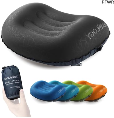RFWR® Ultralight opblaasbaar campingkussen voor optimaal comfort en ondersteuning