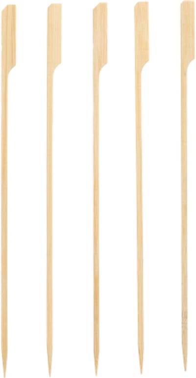 10x 250 Fingerfood spiesjes pure 25 cm Golf