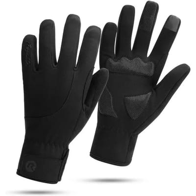 Rogelli Core II Dames Fietshandschoenen - Winter - Touch vinger - Zwart