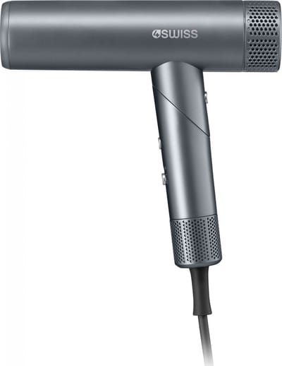4Swiss F424 AirPower+ Föhn met diffuser, 8 droogstanden, 110 000 U/min, Styling tip magnetisch, ionen >500 miljoen, stil en licht 370g, haardroger