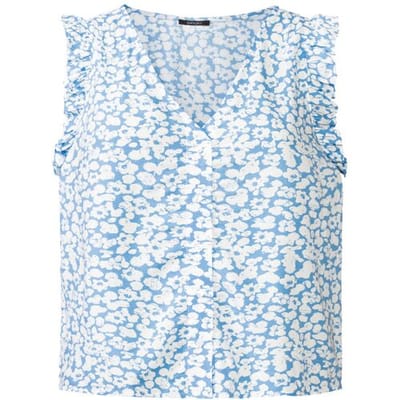 ESMARA Dames blousetop (Blauw, 36)